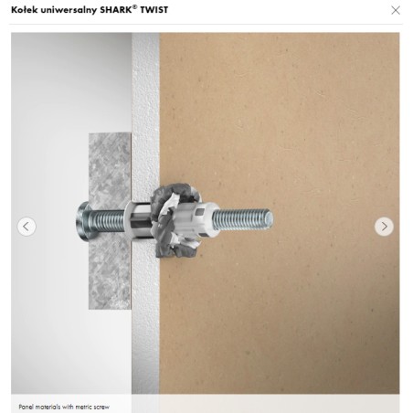 WURTH Koszulka Kołka SHARK-TWIST 10x56 (590681056 005 100)