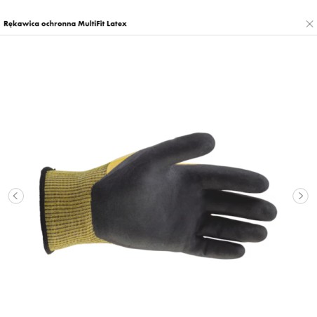 WURTH Rękawiczka MULTIFIT LATEX roz.9 (0899405109)
