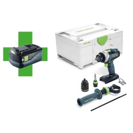 FESTOOL 18V Wiertarko-Wkrętarka Udar TPC18/4 Basic-5,0 (577053)