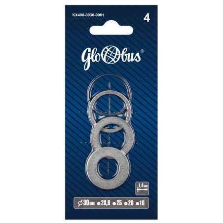 GLOBUS Pierścionki Redukcyjne z 30 mm (KX400-0030-0001)