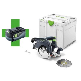 FFESTOOL 18V Pilarka Tarczowa HKC 55 EB-Basic-5,0Ah (577034)