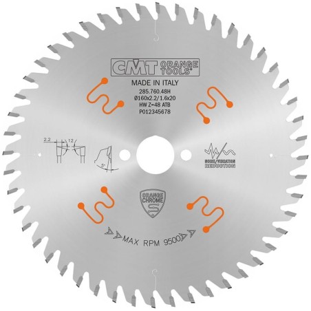 CMT Piła Spiekowa 160x2,2/1,6/20 z-36 ATB (285.760.48H)