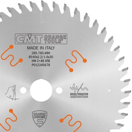 CMT Piła Spiekowa 160x2,2/1,6/20 z-36 ATB (285.760.48H)