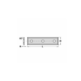 CMT Płytka Czteroostrzowa HM 50x12x1,7mm (50123) 2