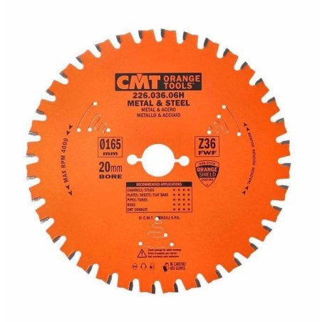 CMT Piła Spiekowa 165x1,6/1,2/15,87 z-36 FWF METAL (226.036.06)