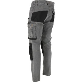 LAHTI PRO Spodnie Jeans Szare STRETCH Zwężane L (L4054203) 2