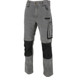 LAHTI PRO Spodnie Jeans Szare STRETCH Zwężane 3XL (L4054206)