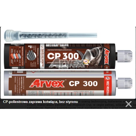 ARVEX Kotwa Chemiczna Poliestrowa CP300
