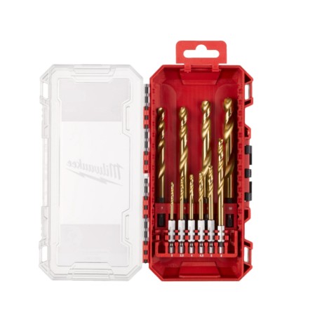 MILWAUKEE Zestaw Wierteł do Metalu HSS-G Tin 10szt. (4932493865)