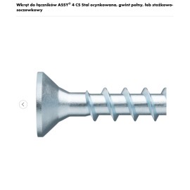 WURTH Wkręt 3,5x35/30 ASSY-STOŻ-RW20-(A2K) 1000szt (019003535 005 1000) 2