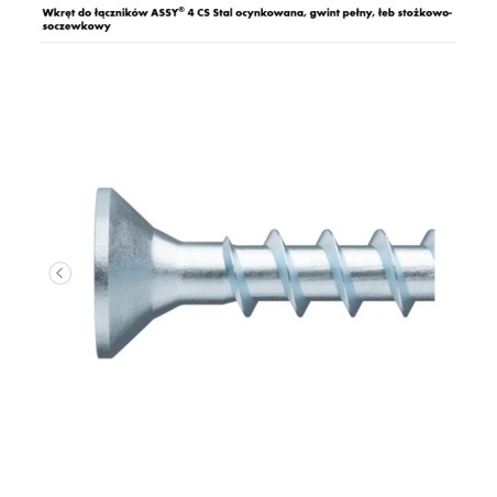WURTH Wkręt 3,5x35/30 ASSY-STOŻ-RW20-(A2K) 1000szt (019003535 005 1000)