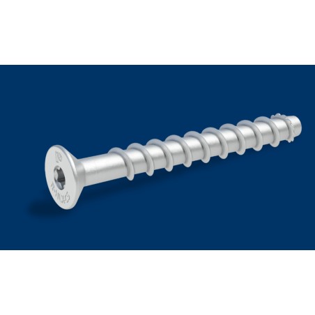 RAWLPLUG Wkręt do Betonu Stożek R-HLX M8 10,4x130mm Ocynk Płatkowy (R-HLX-08X130-CS-ZF)