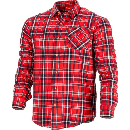LAHTI PRO Koszula Flanelowa Czerwono-Granatowa L (L4180303)