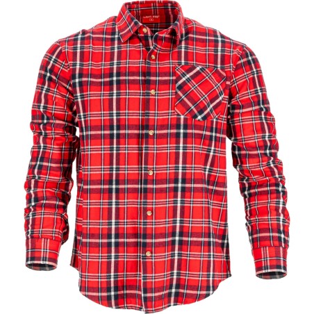 LAHTI PRO Koszula Flanelowa Czerwono-Granatowa L (L4180303)