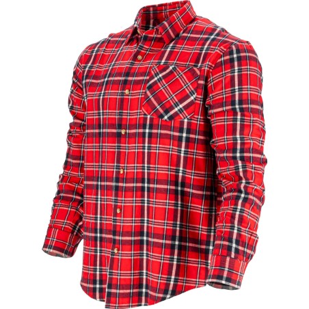 LAHTI PRO Koszula Flanelowa Czerwono-Granatowa L (L4180303)