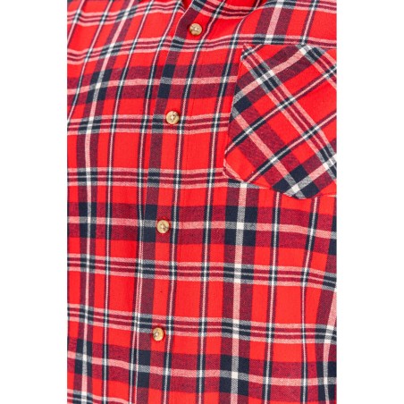LAHTI PRO Koszula Flanelowa Czerwono-Granatowa L (L4180303)