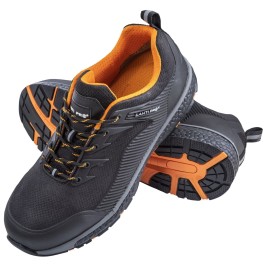 LAHTI PRO Półbuty z Dzianiny RIP-STOP Czarno - Pomarańczowe 40 (L3042940)