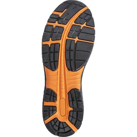LAHTI PRO Półbuty z Dzianiny RIP-STOP Czarno - Pomarańczowe 40 (L3042940)