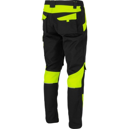 LAHTI PRO Spodnie Czarno-Żółte L (L4055103)