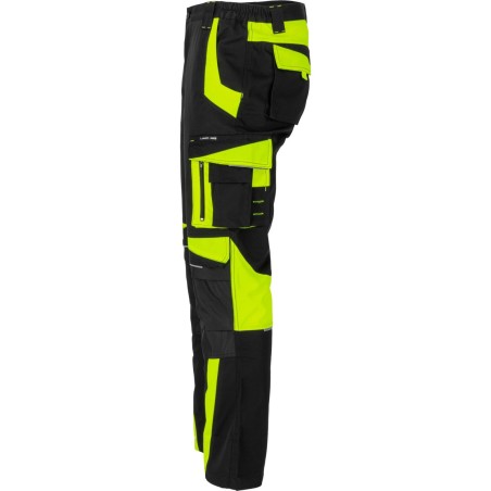 LAHTI PRO Spodnie Czarno-Żółte XL (L4055104)