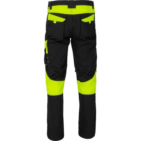 LAHTI PRO Spodnie Czarno-Żółte M (L4055102)