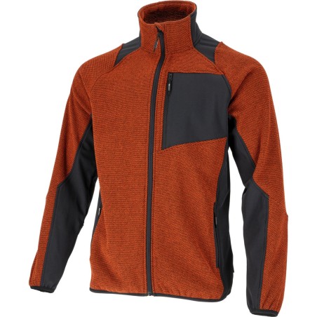 LAHTI PRO Bluza Ceglasto-Czarna L (L4015303)