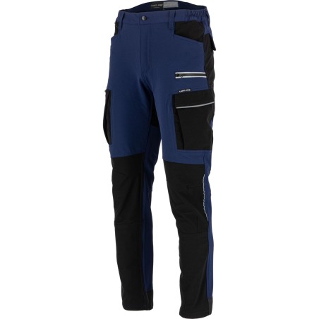 LAHTI PRO Spodnie Stretch Granatowo -Czarne M (L4055202)