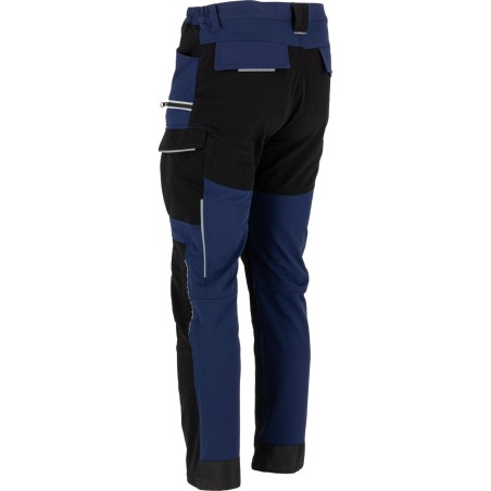 LAHTI PRO Spodnie Stretch Granatowo -Czarne M (L4055202)