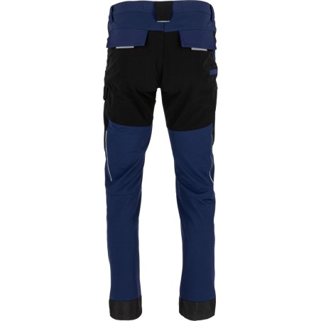 LAHTI PRO Spodnie Stretch Granatowo -Czarne M (L4055202)