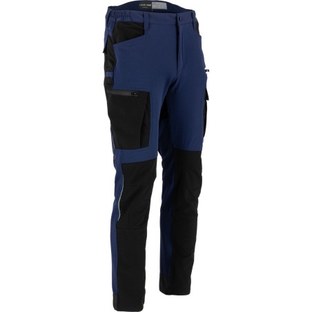 LAHTI PRO Spodnie Stretch Granatowo -Czarne M (L4055202)