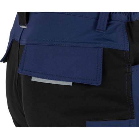 LAHTI PRO Spodnie Stretch Granatowo - Czarne XL (L4055204)