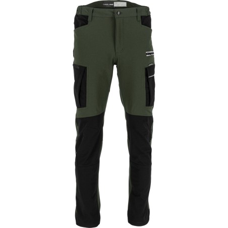 LAHTI PRO Spodnie Stretch Zielono - Czarne L (L4055303)