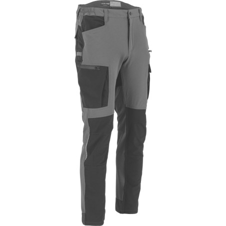 LAHTI PRO Spodnie Stretch Szaro - Czarne M (L4055402)