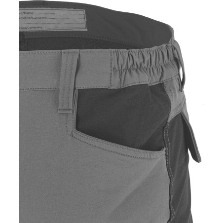 LAHTI PRO Spodnie Stretch Szaro -Czarne XL (L4055404)