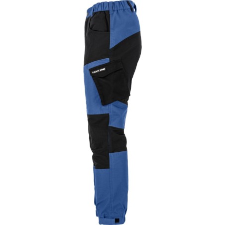LAHTI PRO Spodnie z elementami stretch Niebiesko - Czarne S (L4055601)