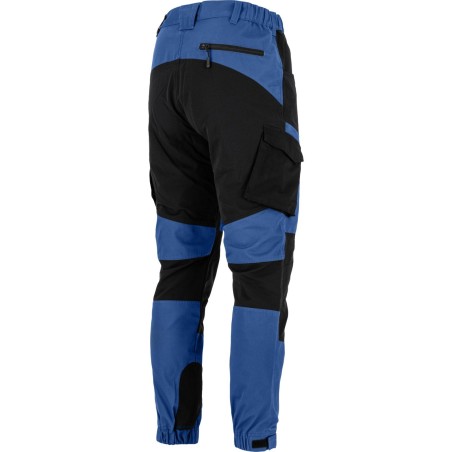 LAHTI PRO Spodnie z elementami stretch Niebiesko - Czarne 3XL (L4055606)