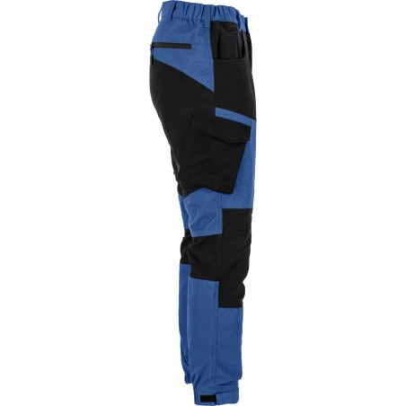 LAHTI PRO Spodnie z elementami stretch Niebiesko - Czarne 3XL (L4055606)