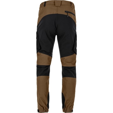 LAHTI PRO Spodnie z elementami Stretch Brązowo - Czarne 2XL (L4055705)
