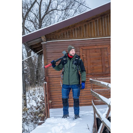LAHTI PRO Kurtka 3w1 z Odpinaną Podpinką Zielono - Czarna 3XL (L4093906)