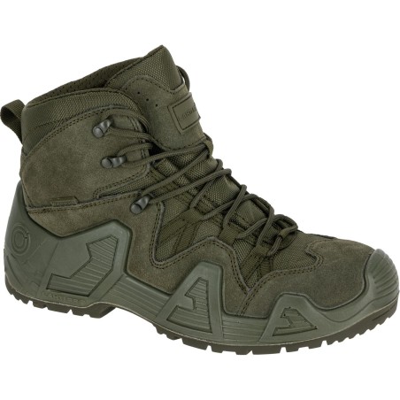 LAHTI PRO Trzewiki Zamsz/OXFORD Zielone 45 (L3012745)
