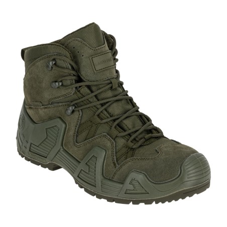 LAHTI PRO Trzewiki Zamsz/OXFORD Zielone 46 (L3012746)