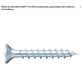 WURTH Wkręt 3x30/25 ASSY-STOŻ-RW10-(A2K) 1000szt (019003030 005 1000)