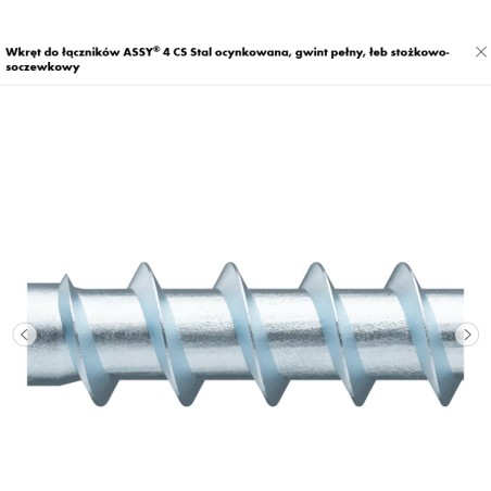 WURTH Wkręt 3x30/25 ASSY-STOŻ-RW10-(A2K) 1000szt (019003030 005 1000)