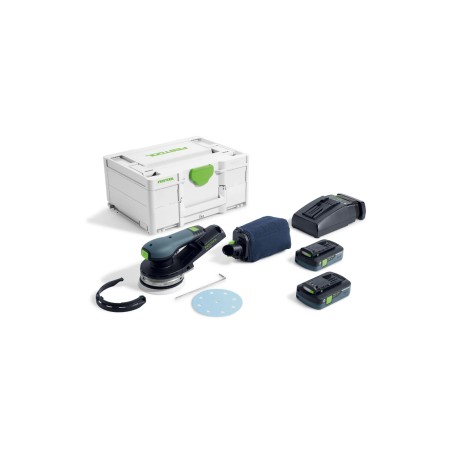 FESTOOL 18V Szlifierka Mimośrodowa ETSC 125 4,0 I-Plus (577736)