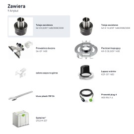 FESTOOL Frezarka Górnowrzecionowa OF 1400 EBQ-Plus (576207) 2
