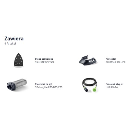 FESTOOL Szlifierka DELTA DTS 400 REQ (577517)