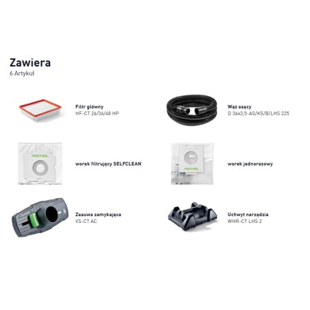 FESTOOL Odkurzacz Mobilny CTL 36 Ei AC-PLANEX (578154)