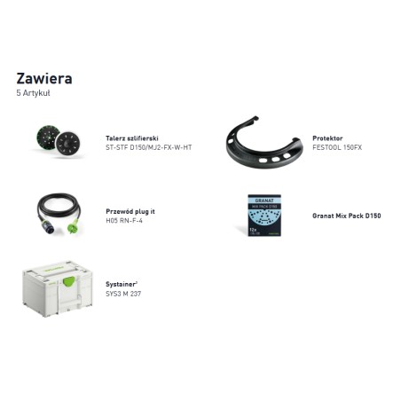 FESTOOL Szlifierka ROTEX RO150 FEQ-Plus SYS (576017)