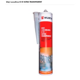WURTH Klej i Szczeliwo K+D Transparentny 290ml (0893225120037)