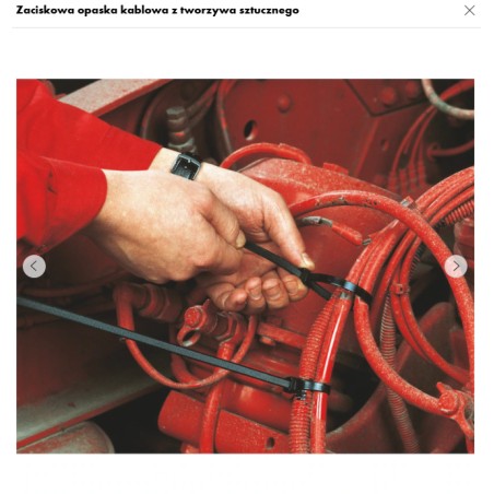WURTH Opaska Zaciskowa 4,8x280 (100szt.) (0502151 090 100)